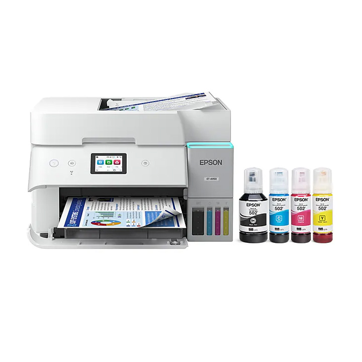 Epson EcoTank ET-4950 Wireless All-in-One Color Supertank Printer