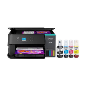 Epson EcoTank ET-2980 Wireless All-in-One Color Supertank Printer, Black